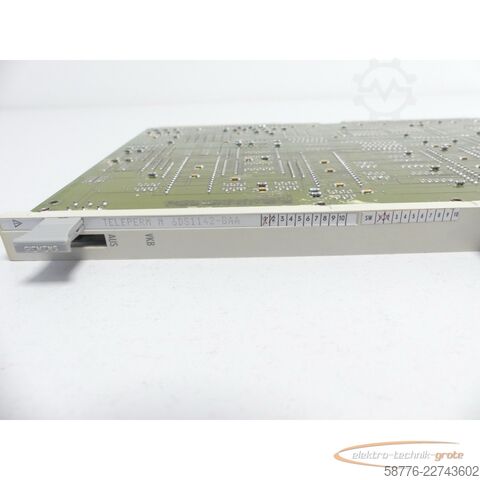 Component Siemens Teleperm M 6DS1142-8AA Anschaltbaugruppe E-Stand 02 SN C2 096369