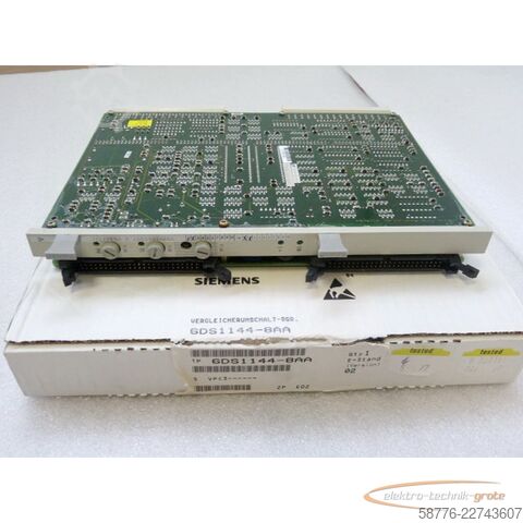 Hluti Siemens Teleperm M 6DS1144-8AA E2 mit C79458-L436-B540 =  in orig. Verpackung !!
