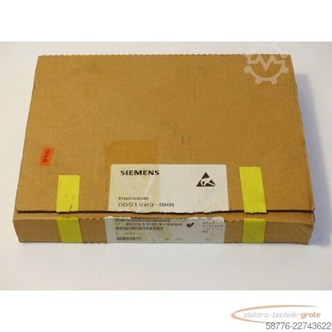 Hluti Siemens Teleperm M 6DS1603-8RR Binärausgabe E Stand 1 -  - in geöffneter OVP
