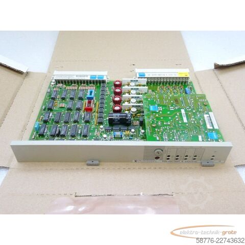 عنصر Siemens Teleperm M 6DS1702-8AA E10 mit C79458-L442-B1 E34+35+36  =  in orig. Verpackung !!
