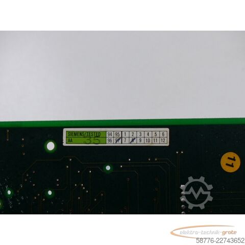 Componente  Siemens Trumpf AG G34901-F1002-H2-B2 / 134592 Bitbusmodul