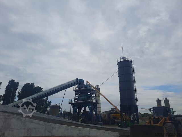 Betongblandningsanläggning / betongfabrik CONSTMACH Concrete Batching Plant 60 M3 Stationary Concrete Batching Plant