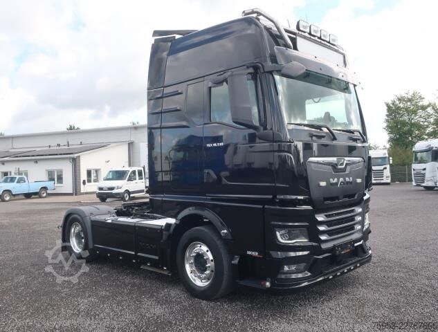 Đầu kéo tiêu chuẩn MAN 18.510 TGX GX Kabine Intarder Standklima Alcoa