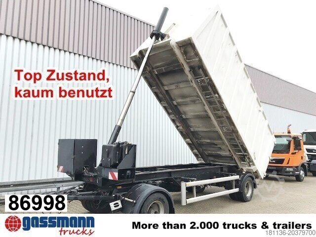 三向自卸拖车 Hüffermann HDK 1860 Hinterkippmulde ca. 28m³ mit