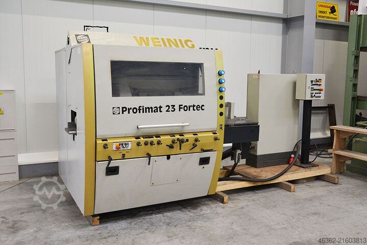 Four side moulder Weinig Profimat 23 Fortec