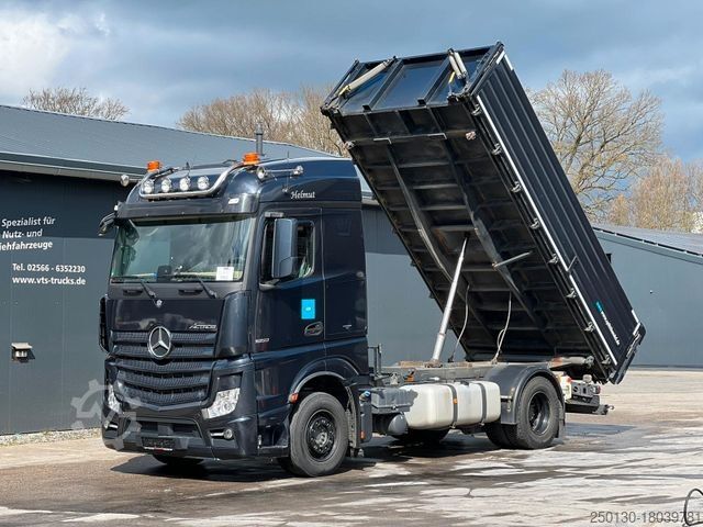 Тристрански камион-кипер MERCEDES-BENZ Actros 1853 LL 4x2 Stehmann DSK  Navi Fleet ACC