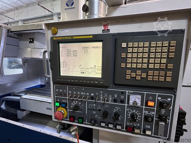 Vertikálne obrábacie centrum DAEWOO Mynx 540, 4.axis
