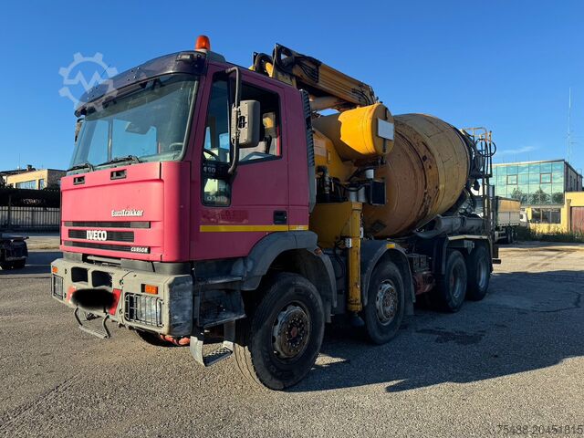 Pengaduk semen Iveco MAGIRUS EUROTRAKKER 440 BETONPOMPA 8X4