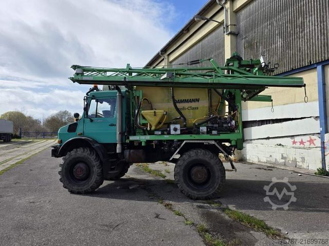 Podwozie ciężarówki UNIMOG U5000 4x4 Chassis, Standklima, 4374/45