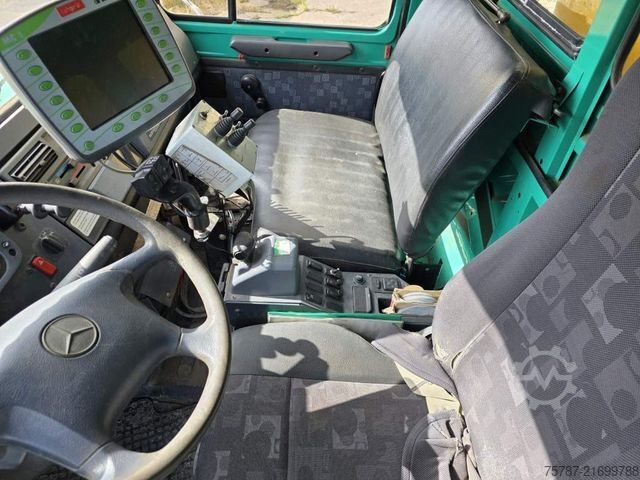 Podwozie ciężarówki UNIMOG U5000 4x4 Chassis, Standklima, 4374/45