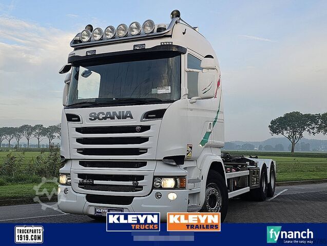 מערכת זרועות וו SCANIA R520 6x2 Hooklift V8!