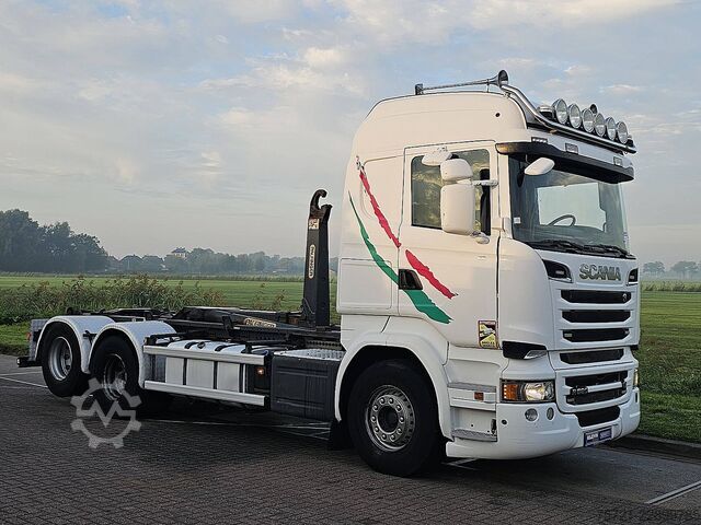 מערכת זרועות וו SCANIA R520 6x2 Hooklift V8!