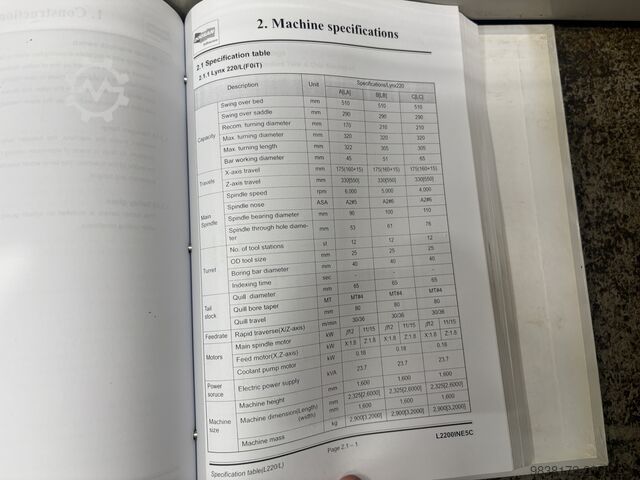 CNC stružnica DAEWOO Lynx 220 G
