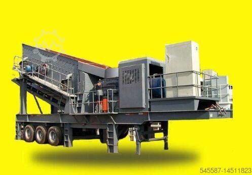 Peralatan penghancur Mobile stone crusher /Portable crusher 50-350 t/h mobile stone crushing station