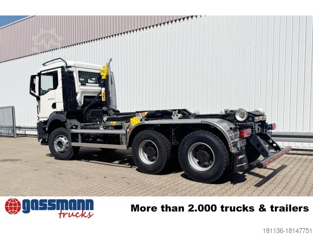 Камион с кука за контейнери MAN TGS 33.440 BB 6x4