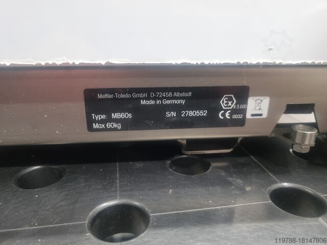 Balança de bancada Mettler Toledo MB60S