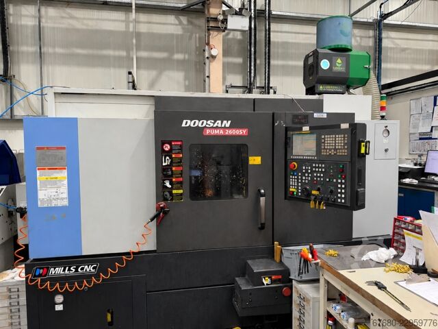 CNC turning and milling center DOOSAN Puma 2600SY
