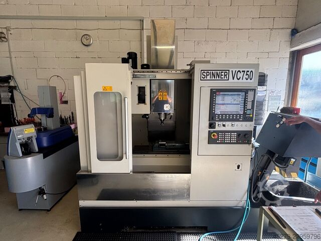 Centro de mecanizado vertical Spinner VC750