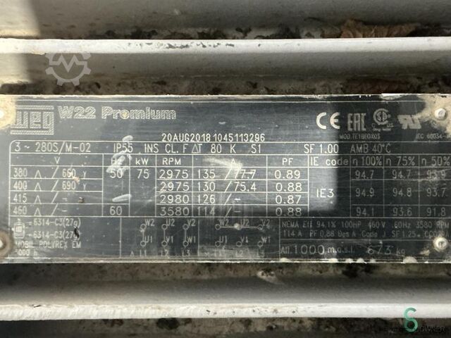 Ventiladores Kiekens 8 FTEN 560 2019 Kiekens 