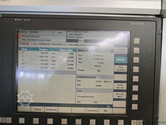 Macchina CNC per formatura a flusso DENN RL-600 CNC