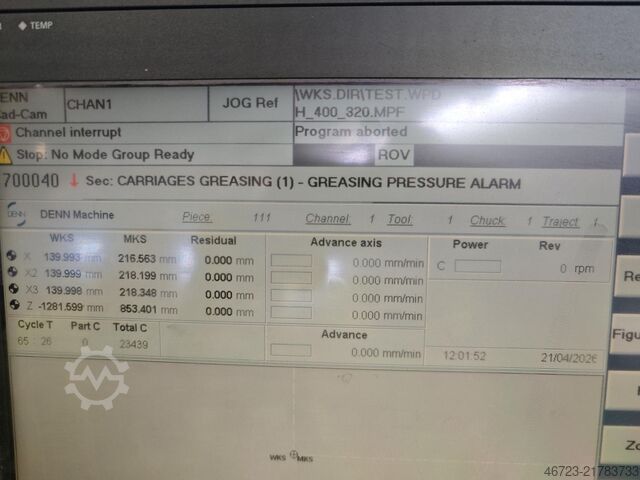 Macchina CNC per formatura a flusso DENN RL-600 CNC