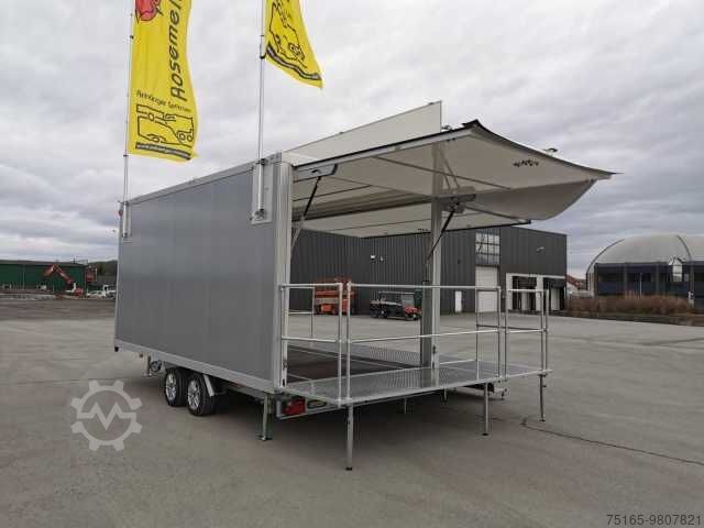 Ρυμουλκούμενο πώλησης Unsinn PK 3048-10-2400 Promotion Verkaufsanhänger Verkauf