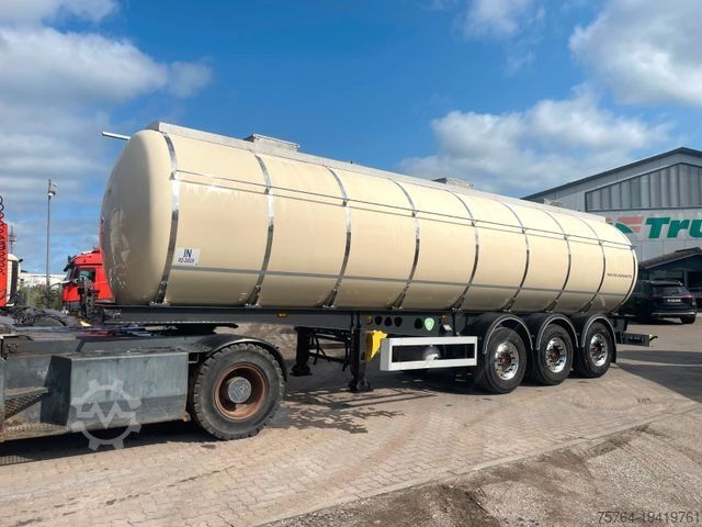 Poolhaagise tanker BERGER Santi 33.500 V2A Lebensmitteltank/Isoliert/3 KA
