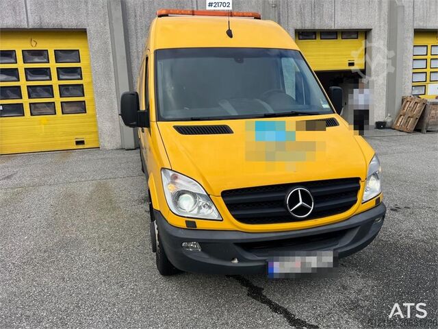 ऊंची छत वाला स्टेशन वैगन Mercedes-Benz Sprinter 519 cdi Rørinspeksjonsbil
