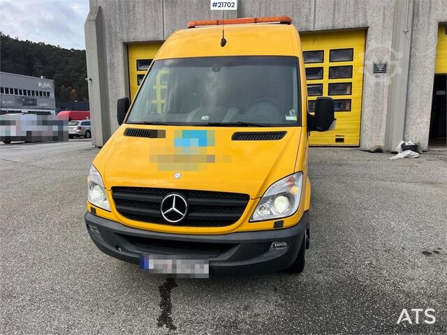 ऊंची छत वाला स्टेशन वैगन Mercedes-Benz Sprinter 519 cdi Rørinspeksjonsbil