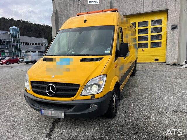 ऊंची छत वाला स्टेशन वैगन Mercedes-Benz Sprinter 519 cdi Rørinspeksjonsbil