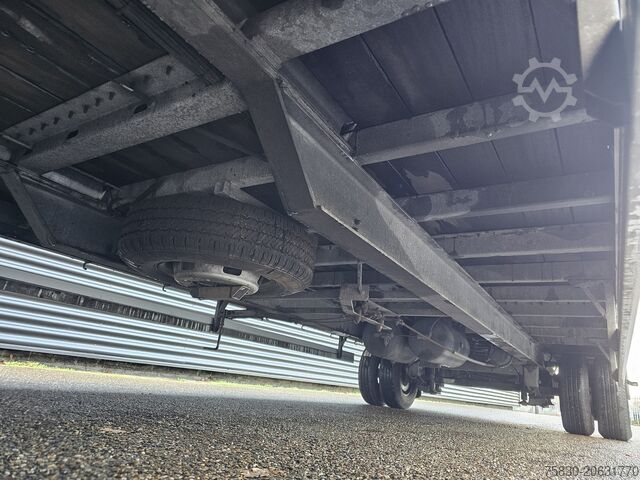 Reboque de gira-discos Kuiper KD7002 / 2 AXLE / ALU RAMPEN