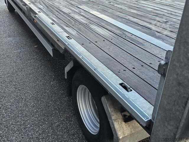 Reboque de gira-discos Kuiper KD7002 / 2 AXLE / ALU RAMPEN