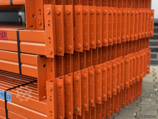 High-bay warehouse Pallet rack traverse Polypal Stockpal / K: 100 x 50 mm lichte Weite: 2.700 mm / Kopftraverse