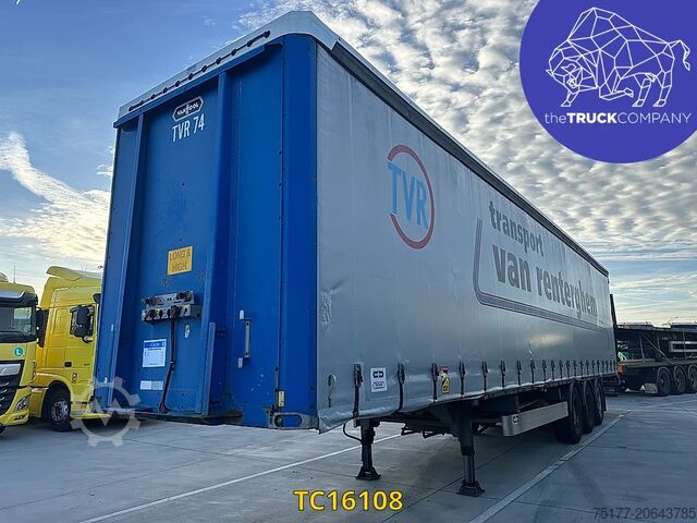 Sliding tarpaulins Vanhool 