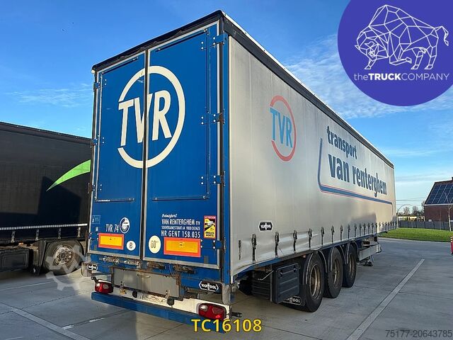 Sliding tarpaulins Vanhool