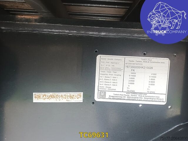 Transportasi kontainer Hoet Trailers