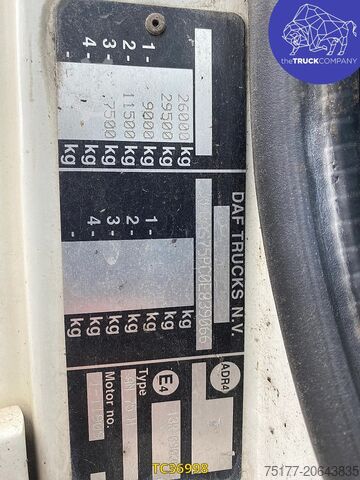 Atkritumu savākšanas transportlīdzeklis DAF CF 75 310