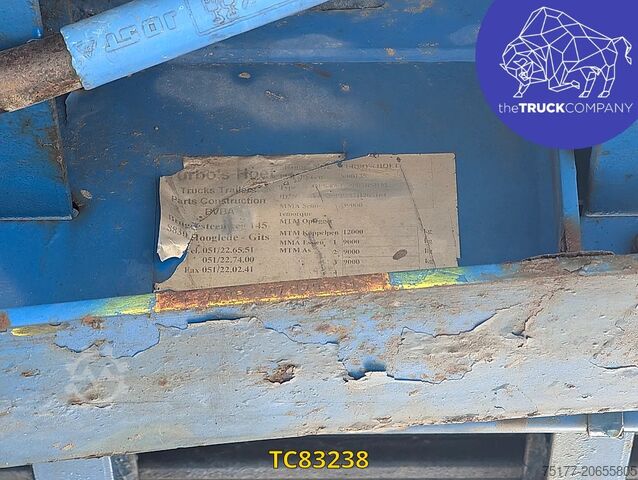 Přívěs na plošinu Turbos Hoet