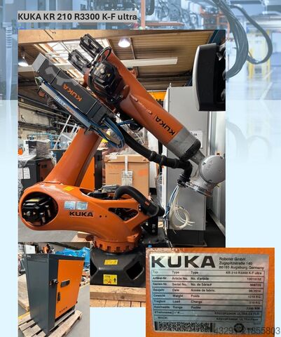 Ipari robot KUKA KR210 R3300 K-Foundry ultra
