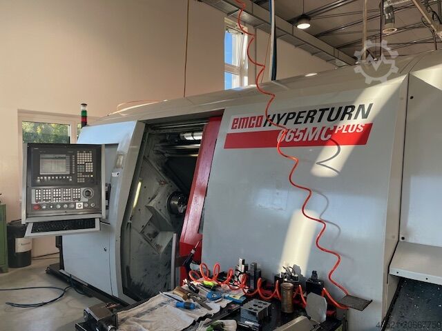 CNC stružni in rezkalni center EMCO EMCO HYPER-Turn 665 Plus