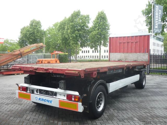 Sistem BDF Krone AZ   2as anhanger with twistlocks and plateau