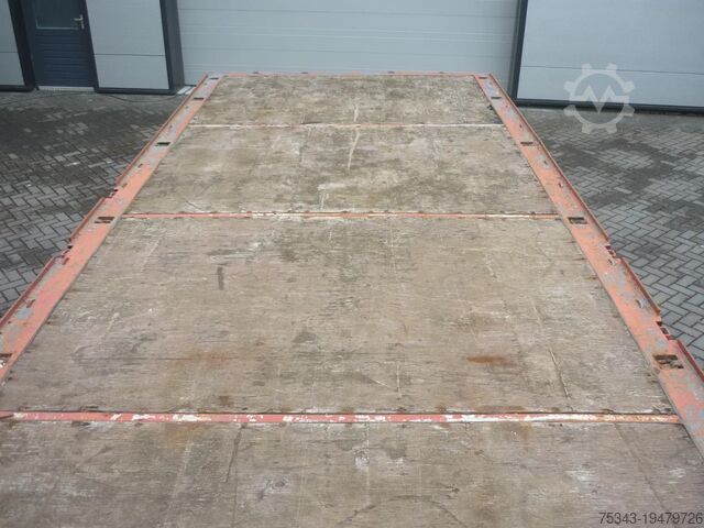 Sistem BDF Krone AZ   2as anhanger with twistlocks and plateau