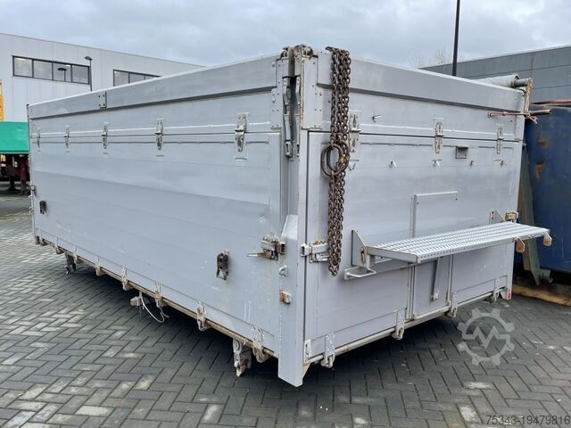 Tipper 3 sisi Mercedes-Benz Meiller alu Tipper Meiller Box