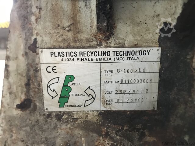 Komplett filmgjenvinningslinje PRT - Plastic Recycling Technology Complete washing line for film applicati