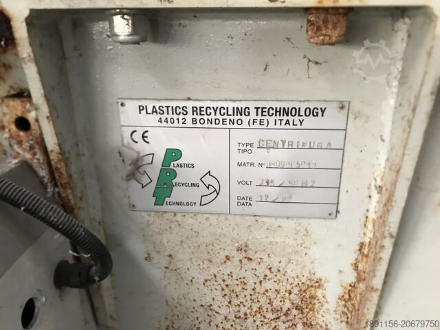 Komplett filmgjenvinningslinje PRT - Plastic Recycling Technology Complete washing line for film applicati