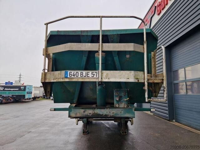 Polpriklopnik kiper Fruehauf BENNE ACIER 22m3