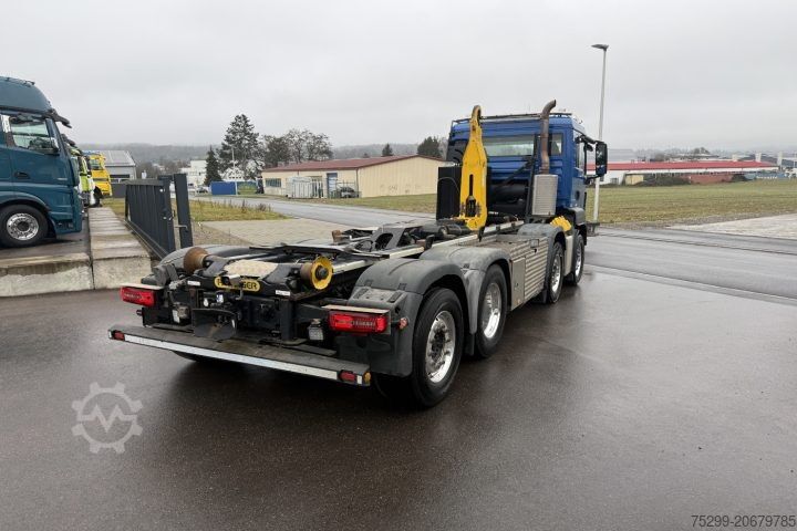 Rúllupalli vörubíll MAN TGS 35.500 8x2 Palfinger / Swiss-Vehicle