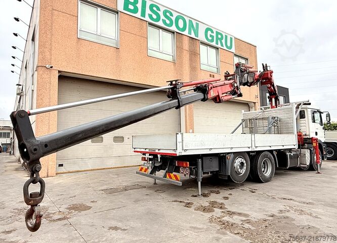 Vrachtauto met open laadbak MAN TG 360A