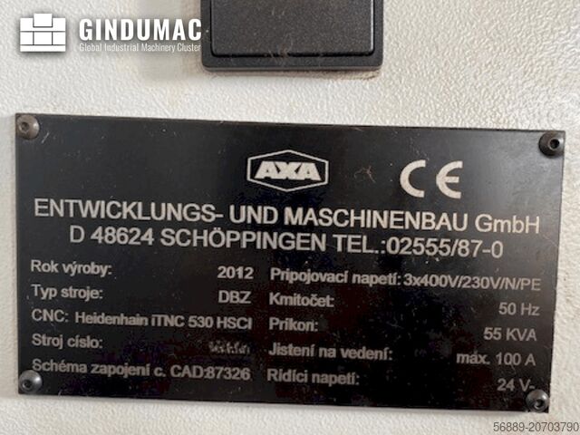 立式加工中心 AXA DBZ