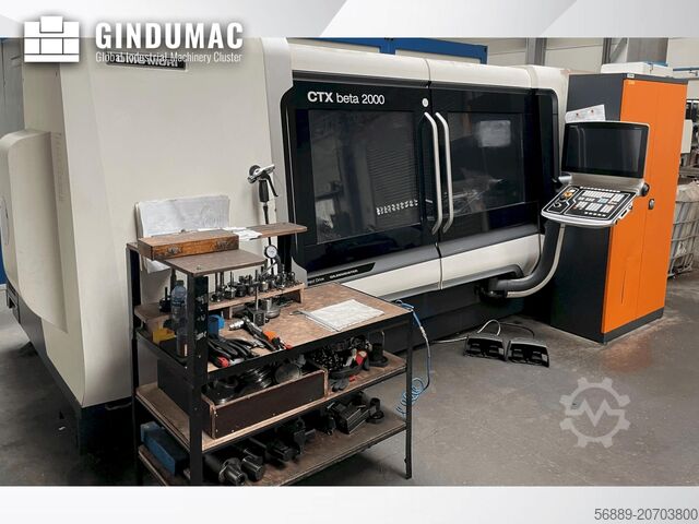 Tornos horizontales DMG MORI CTX 2000